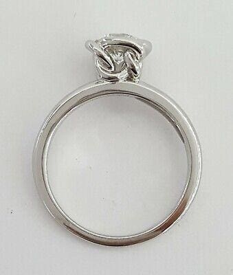 Fred of Paris Fleur Celeste Platinum 0.52 ct Diamond Engagement Ring G/VS2 5.5K