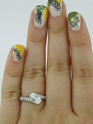 Ever Us Two-Stone 0.75 ct 14K White Gold Round Brilliant Diamond Engagement Ring