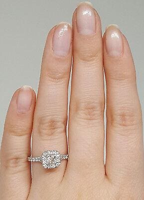 0.73 ct Platinum HOF Hearts on Fire Transcend Dream Cut Diamond Engagement Ring