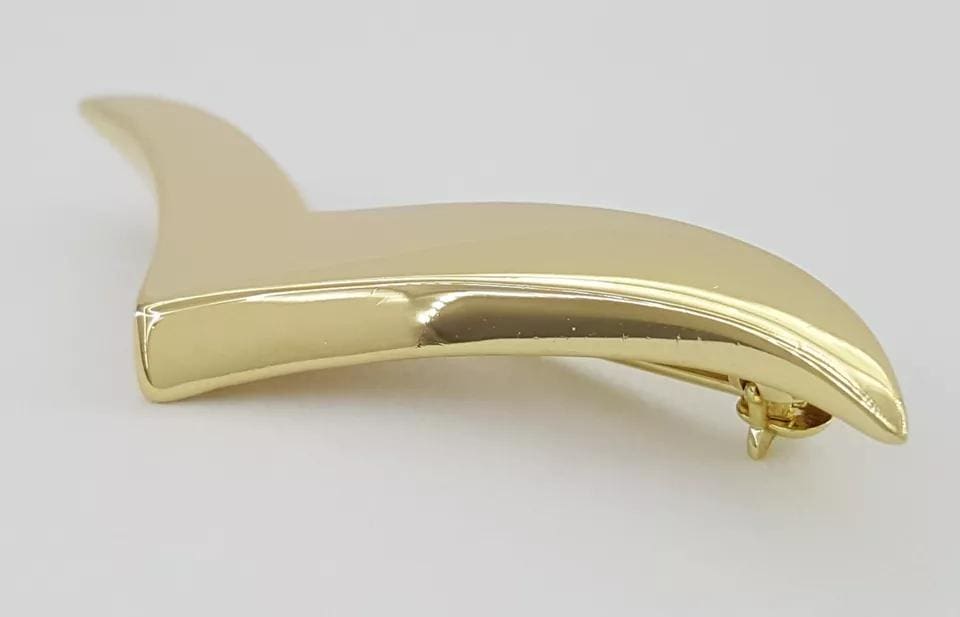 Tiffany & Co 1980's Vintage 18K Yellow Gold Seagull Brooch Brooch/Pin large 1.7"