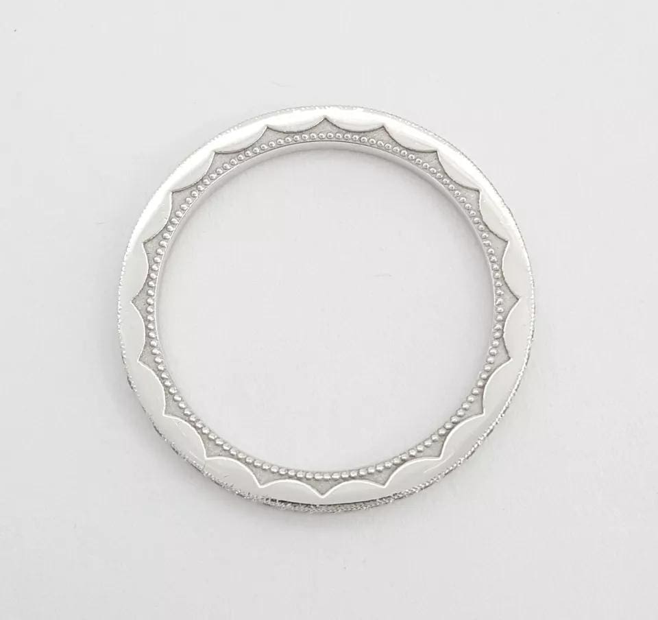 TACORI Sculpted Crescent 41-15ET Diamond Eternity Band 18k Gold 0.35 ct 3290