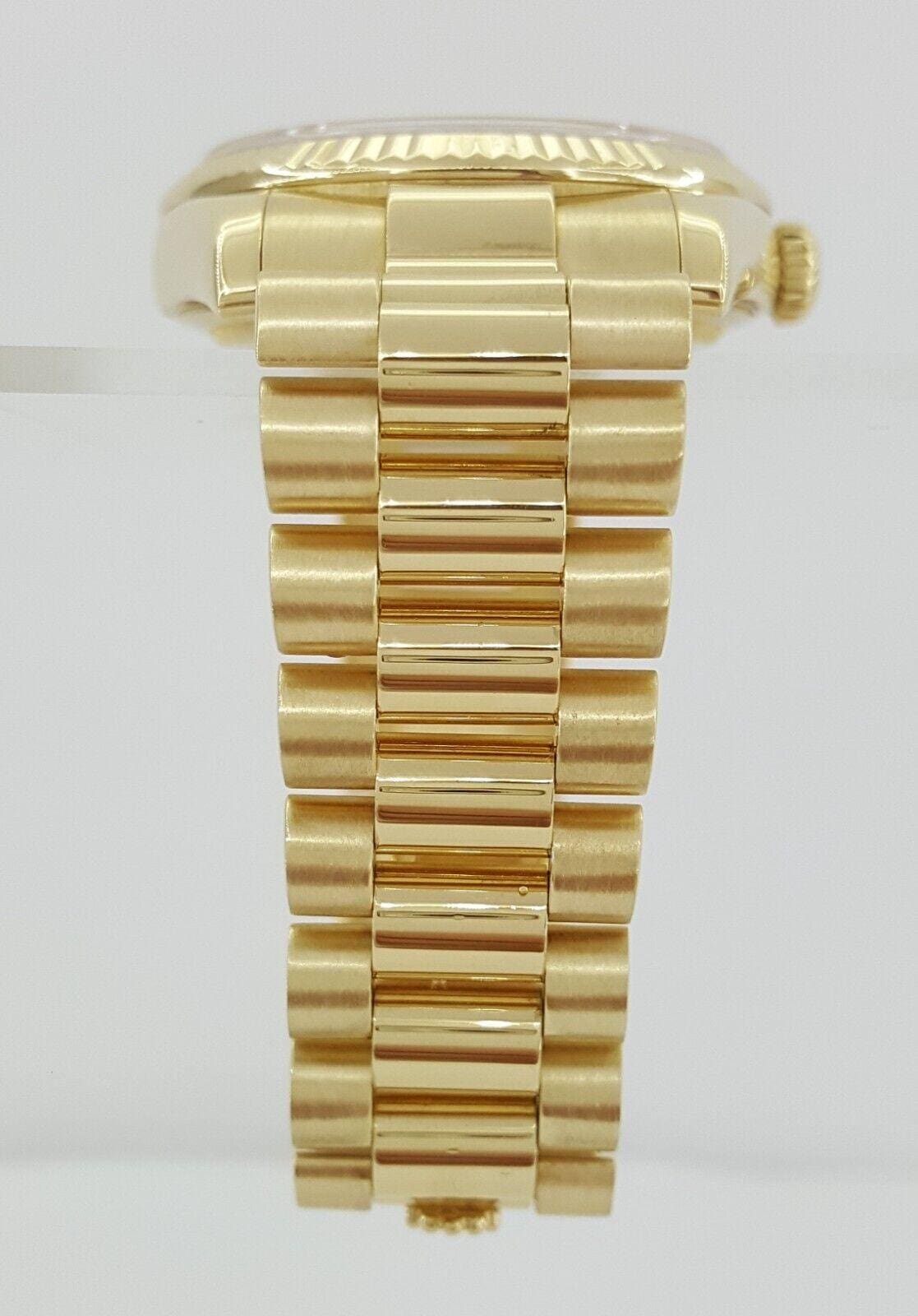 Rolex Day-Date President 118238 Double Quick 18K Factory Diamond Dial Watch