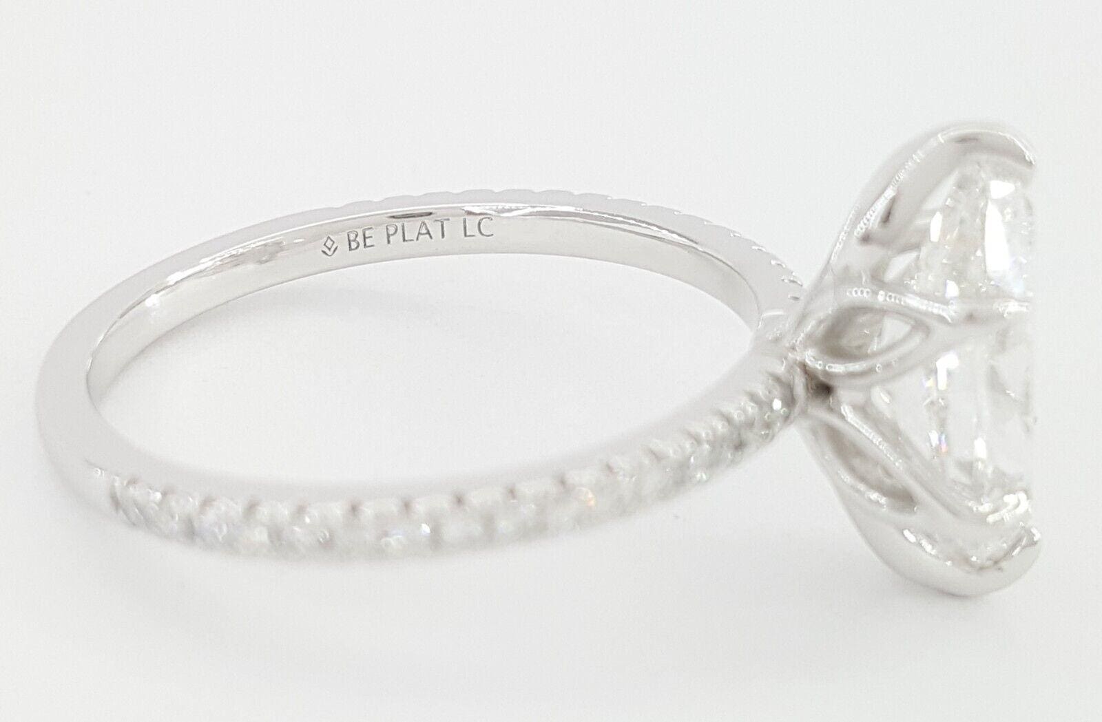 Marquise Brilliant Cut Diamond Engagement Ring 2.25 ct Platinum GIA Rtl $42K