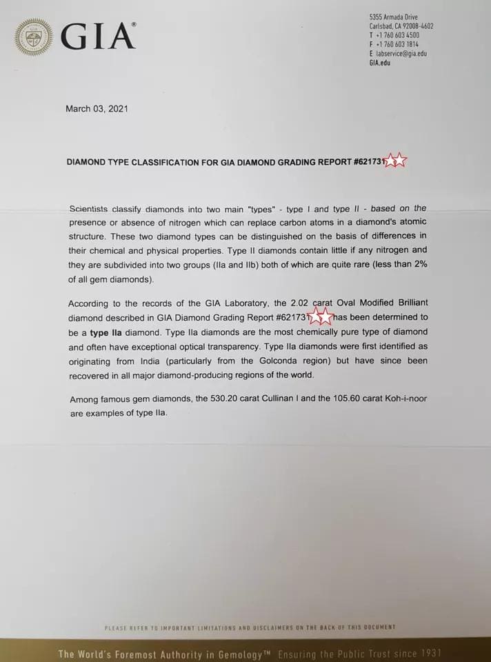 Oval Brilliant Diamond Solitaire Engagement Ring 2.02 ct D/Flawless GIA RtL $70K