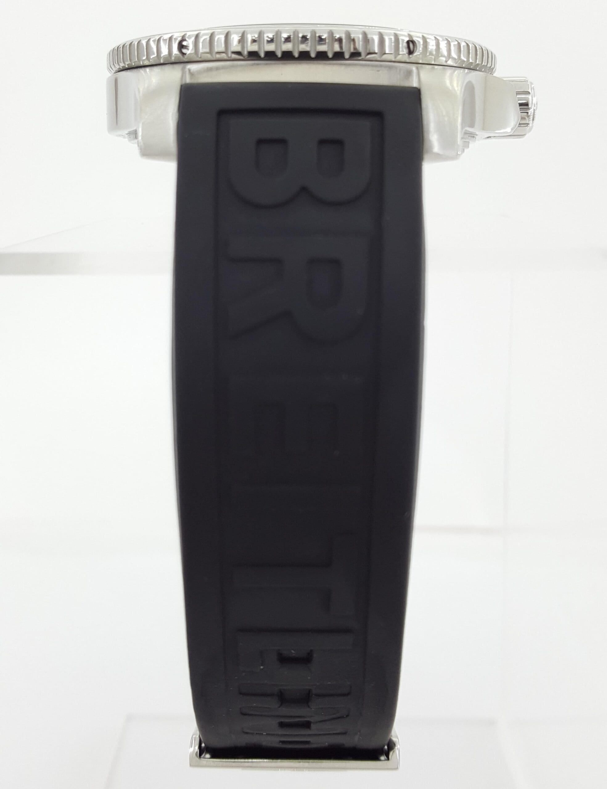 Breitling Superocean II Automatic Watch 44 mm A17392 Black Dial Extra Strap