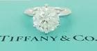Tiffany & Co Solitaire Round 3.08 ct Diamond Platinum Engagement Ring Rtl $185K