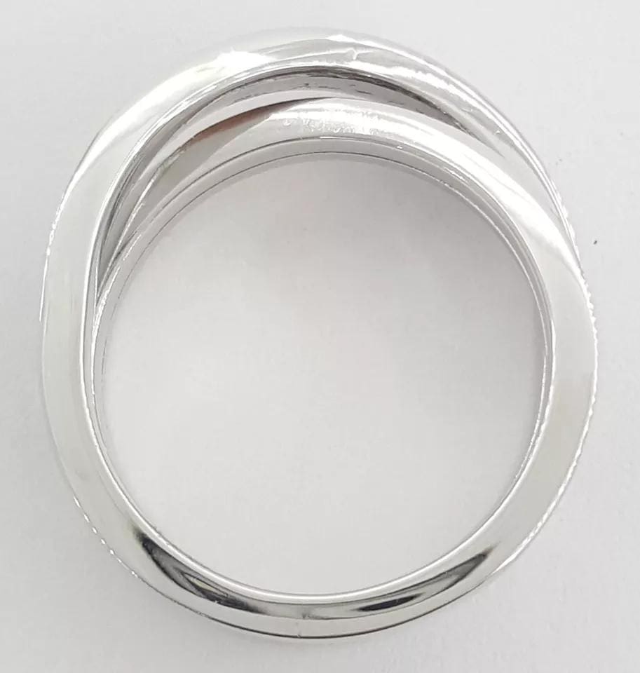 Cartier Etincelle Diamond Pave Ring 0.81 ct 18k Size 51 Retail $10,700