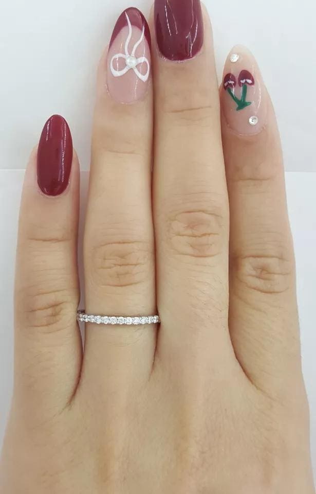 Round Diamond Full Circle Eternity Wedding Anniversary Ring 0.5 ct 14k W Gold