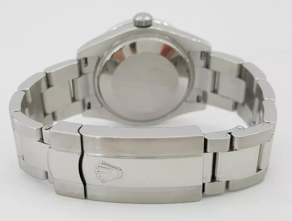 Rolex DateJust 178240 31 mm Salmon Dial Aftermarket Diamonds 2007 Box & Papers