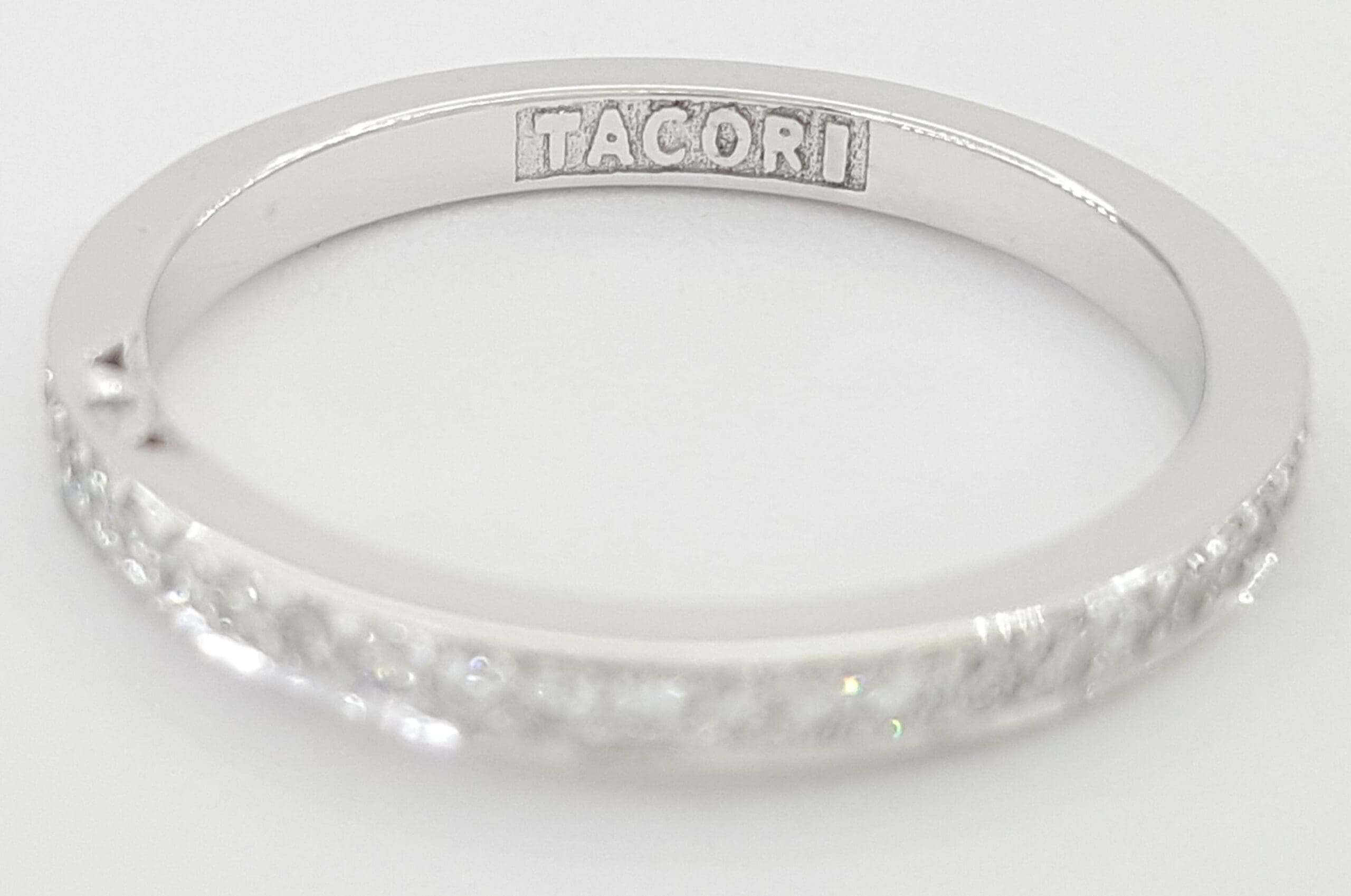 Tacori Simply 2630BMD Diamond Eternity Wedding Band Ring 18k Gold 0.43 ct $4290