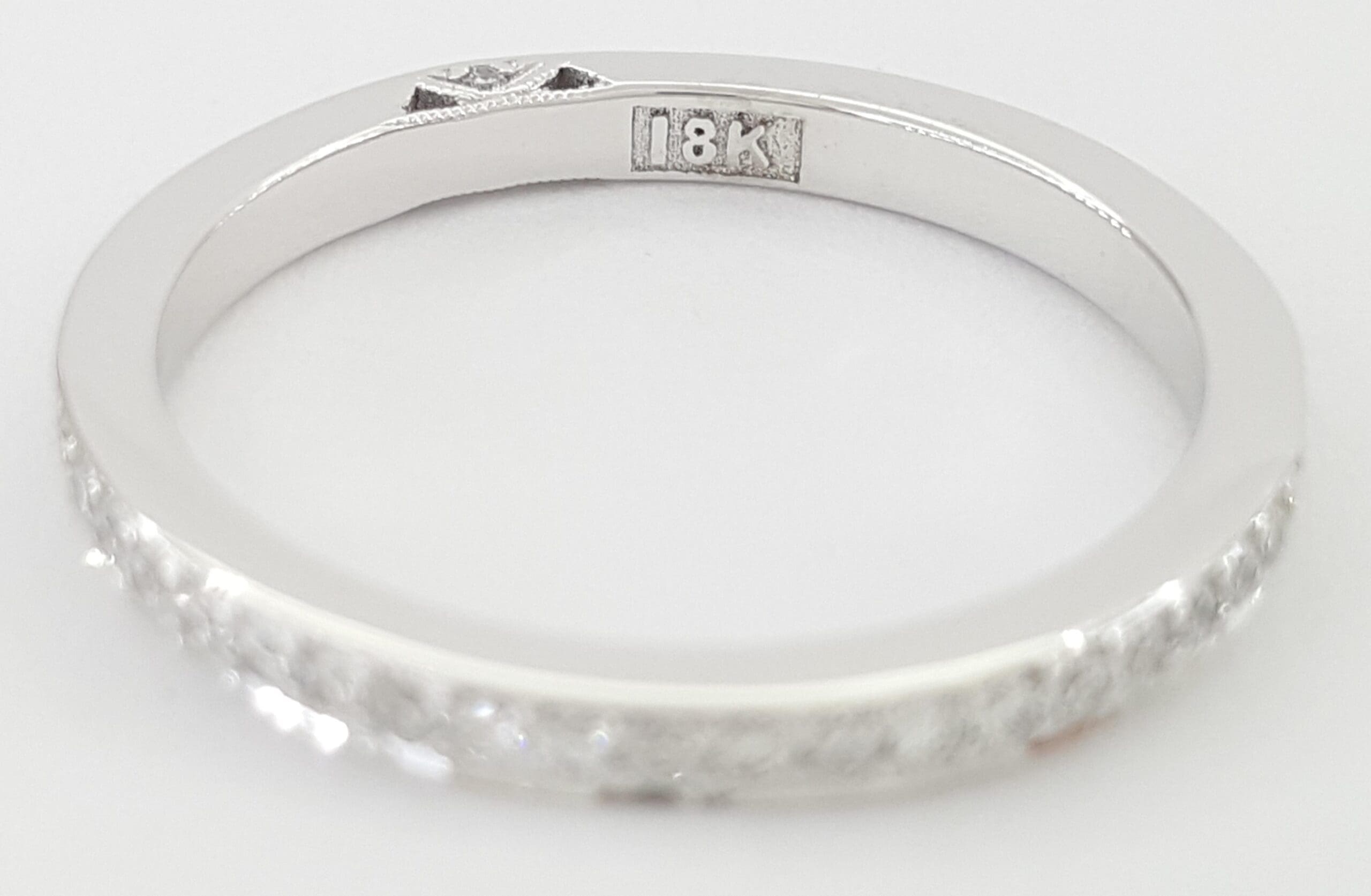 Tacori Simply 2630BMD Diamond Eternity Wedding Band Ring 18k Gold 0.43 ct $4290