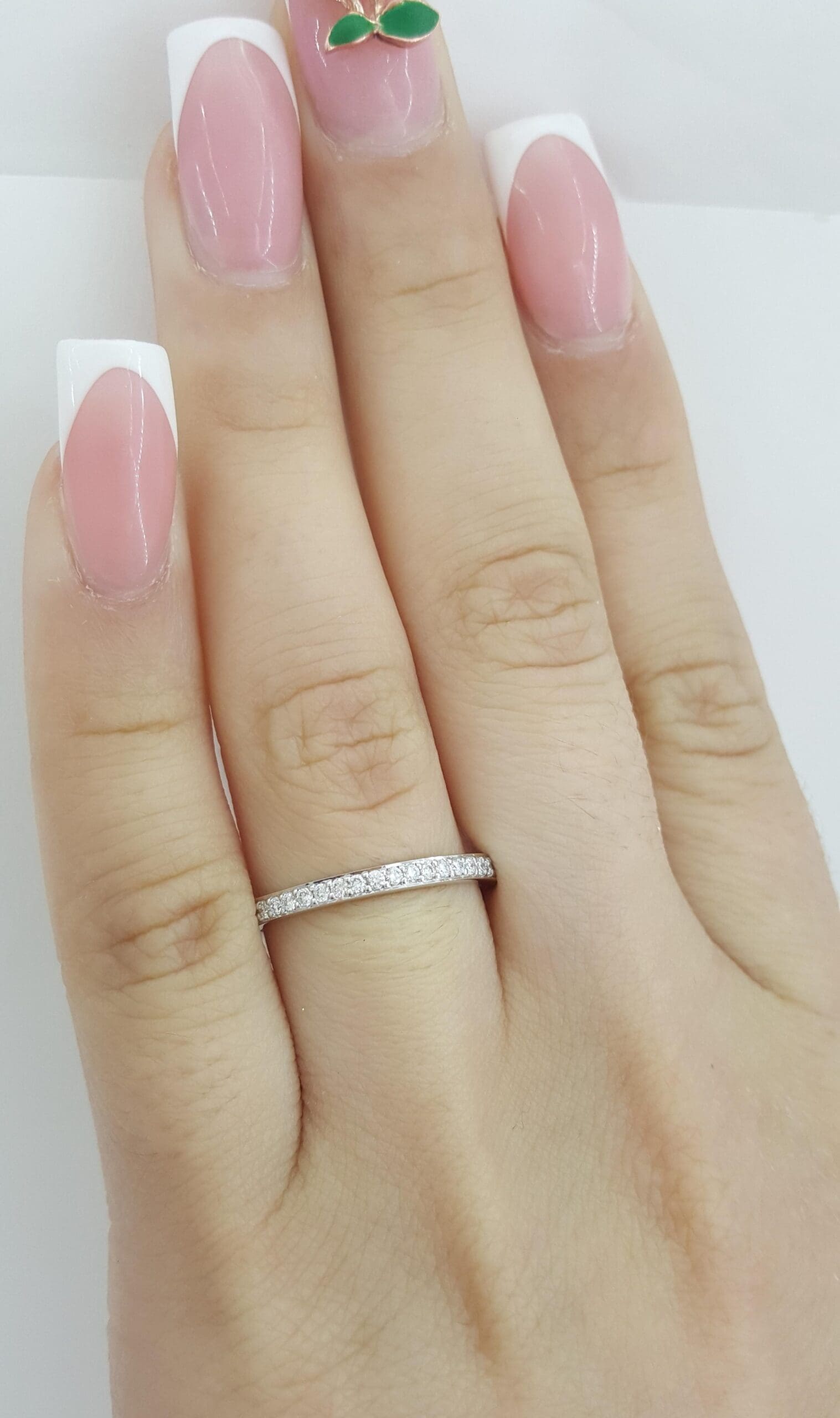 Tacori Simply 2630BMD Diamond Eternity Wedding Band Ring 18k Gold 0.43 ct $4290