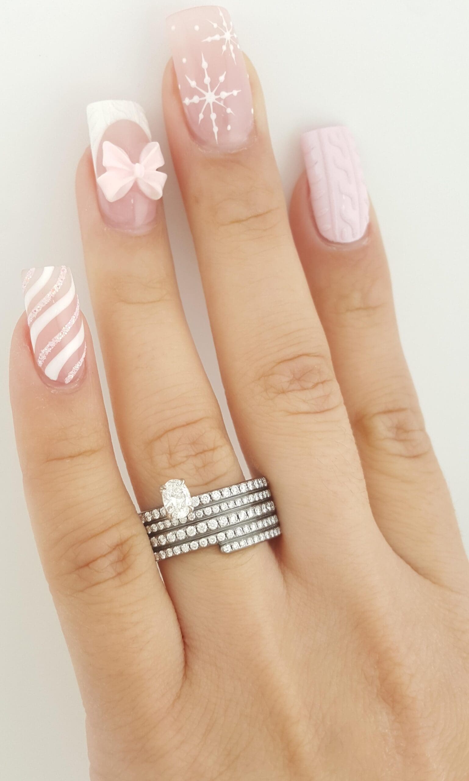 Repossi Blast Oval Diamond Eternity Ring 1.86 ct 18k Black Gold Retail $16,950