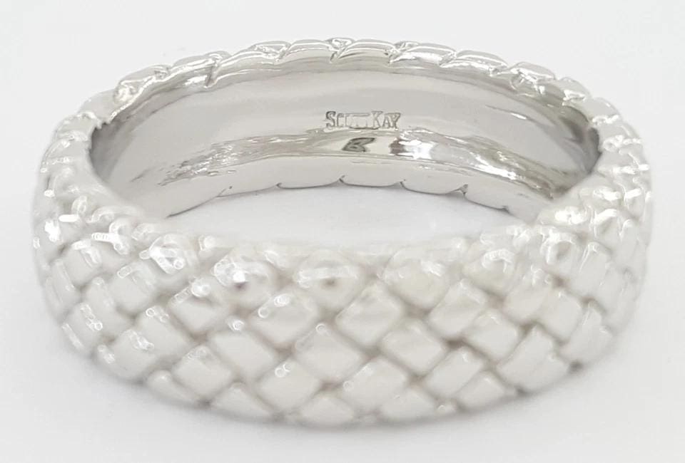 Scott Kay Men's Platinum Wedding Band Ring 7.5 mm 23.7 grams Size 12