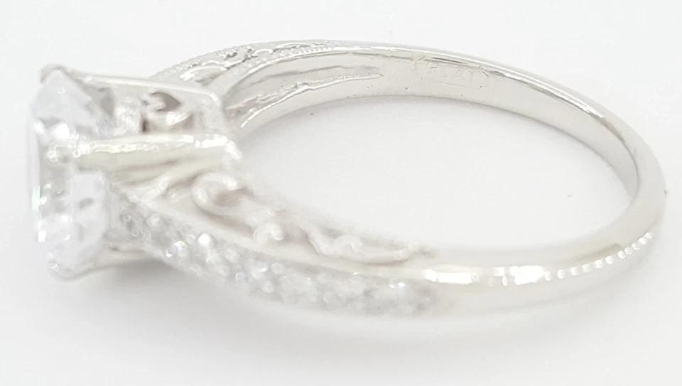 Tacori Platinum Semi-Mount Diamond Solitaire Engagement Ring 0.25 ct Rtl $4,870