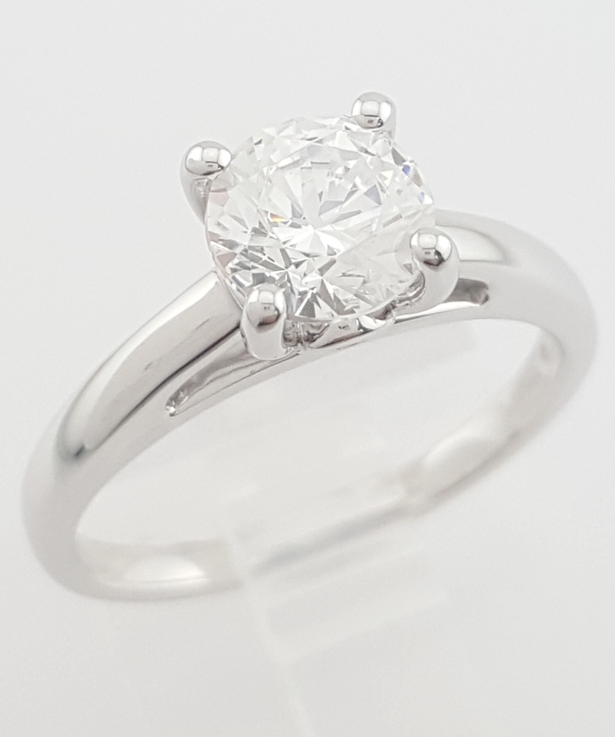 Ritani 1RZ7234 Cathedral Surprise Semi-Mount Engagement Ring 18k Gold Rtl $1492