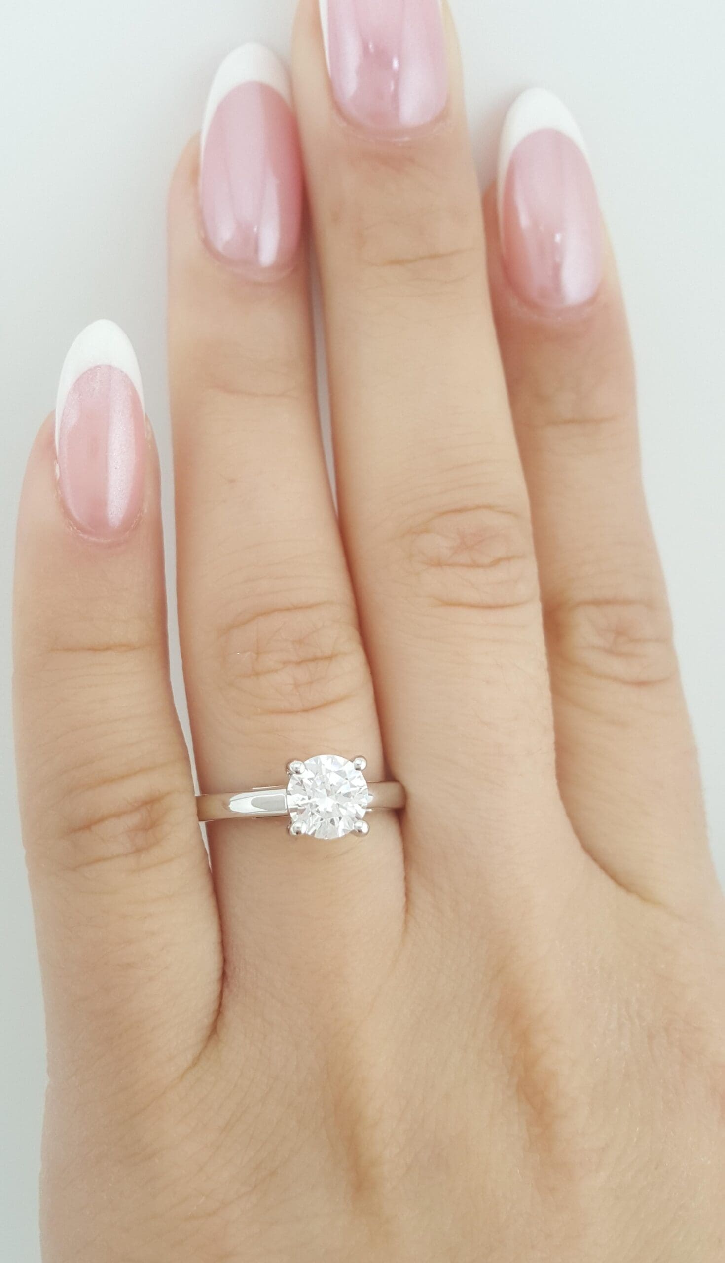 Ritani 1RZ7234 Cathedral Surprise Semi-Mount Engagement Ring 18k Gold Rtl $1492