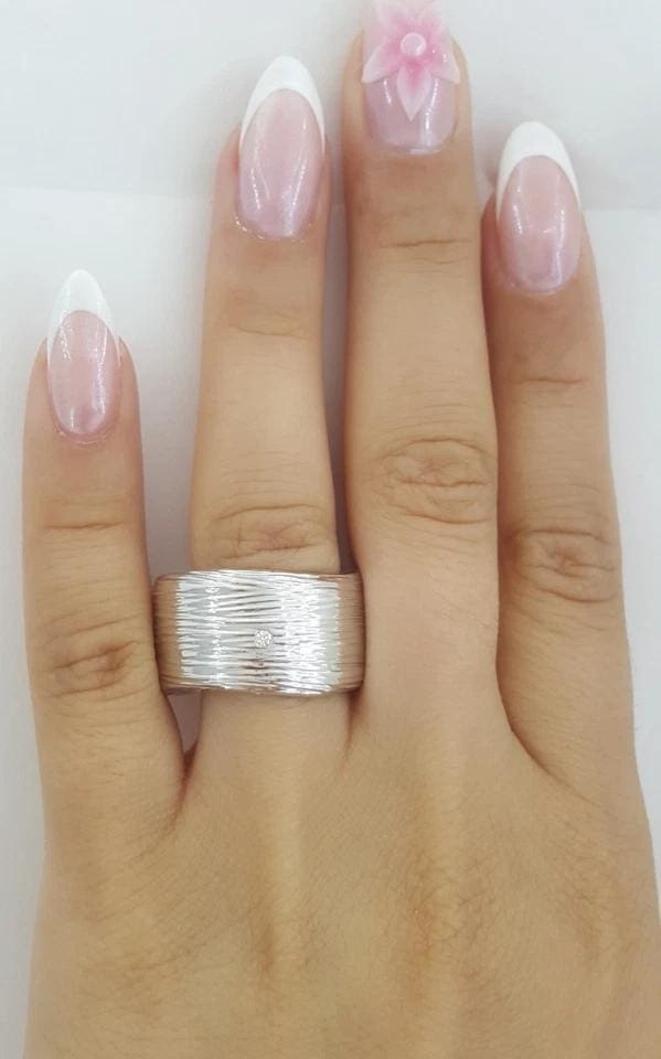 Roberto Coin Elefantino Elephant Ring 18k White Gold 15.2 Grams 13 mm