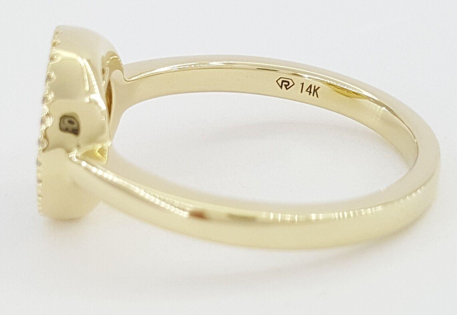 Round Irradiated Blue Diamond Cluster Halo Ring 0.72 ct 14K Yellow Gold