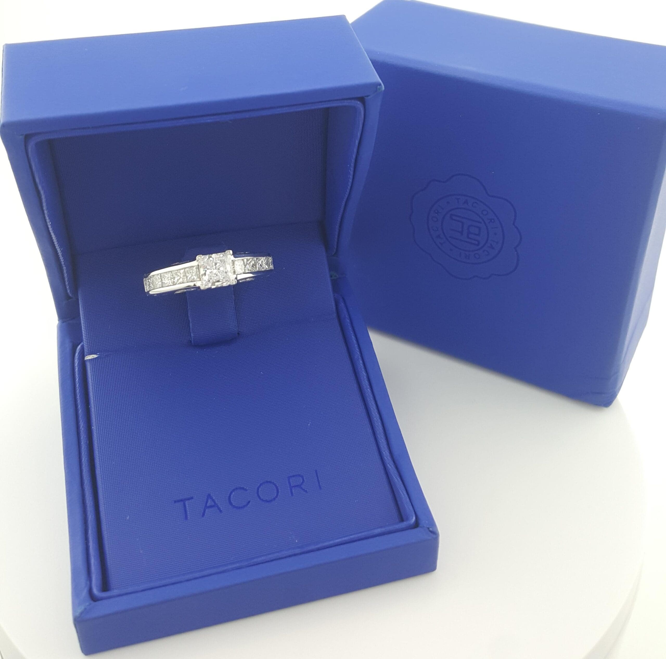 Tacori Diamond 67243 Semi-Mount Engagement Ring 1.2 ct 18k White Gold Rtl $7,090