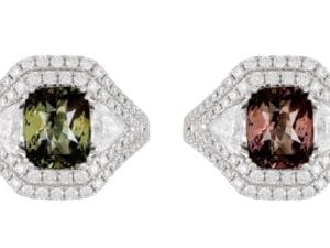 Alexandrite & Diamond 4.69 ct 18k White Gold Ring GIA Retail $48,000