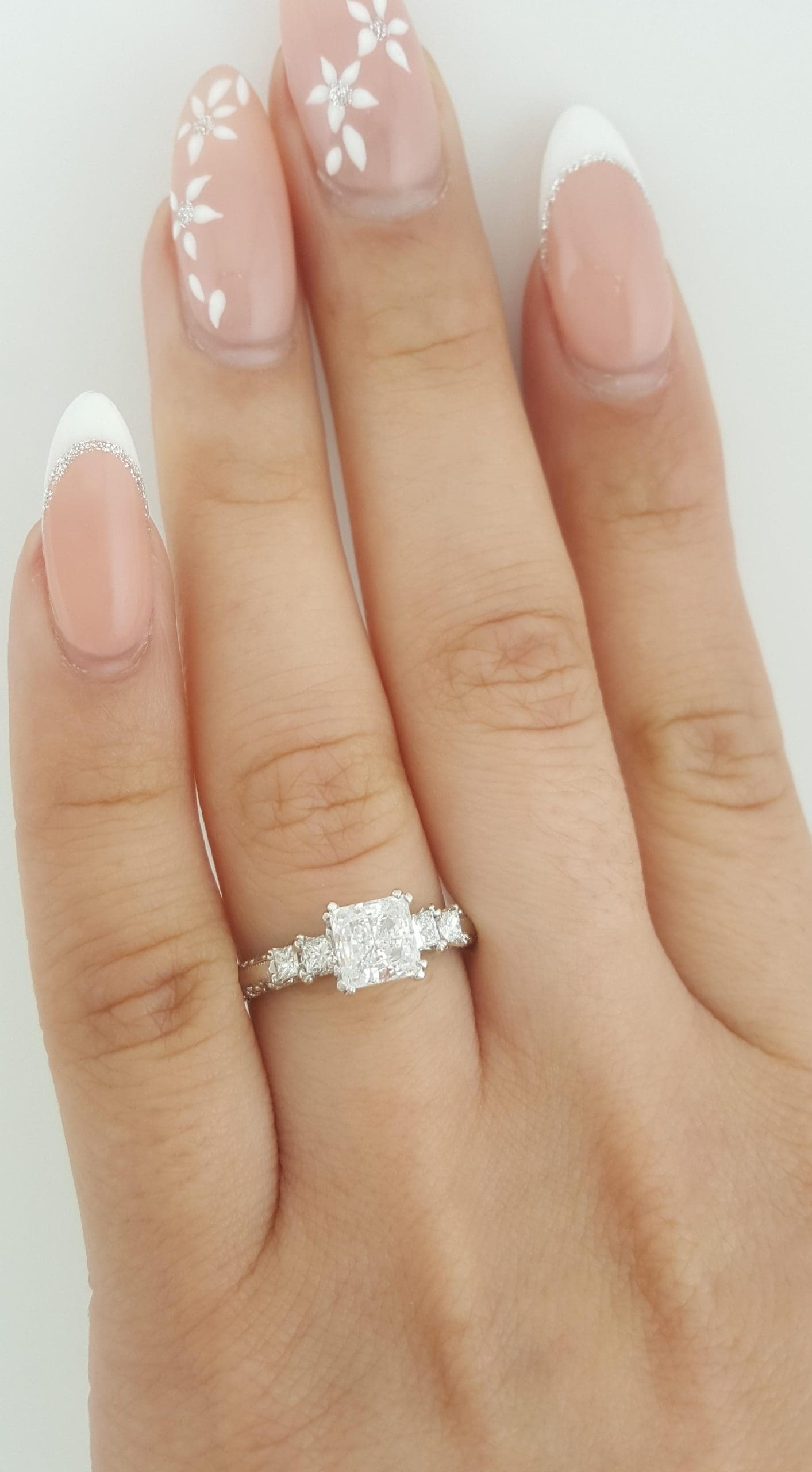 Tacori Diamond 67202A Semi-Mount Engagement Ring 0.35 ct Platinum Retail $4,840