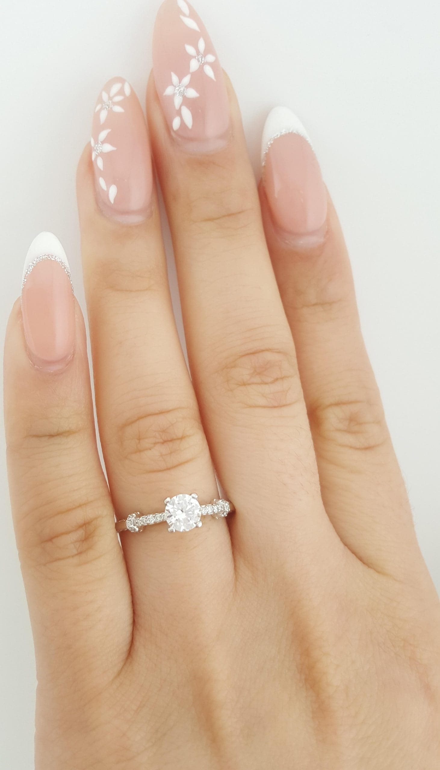 Tacori Semi-Mount Diamond Solitaire 67262 Engagement Ring 0.22ct Platinum $2,390