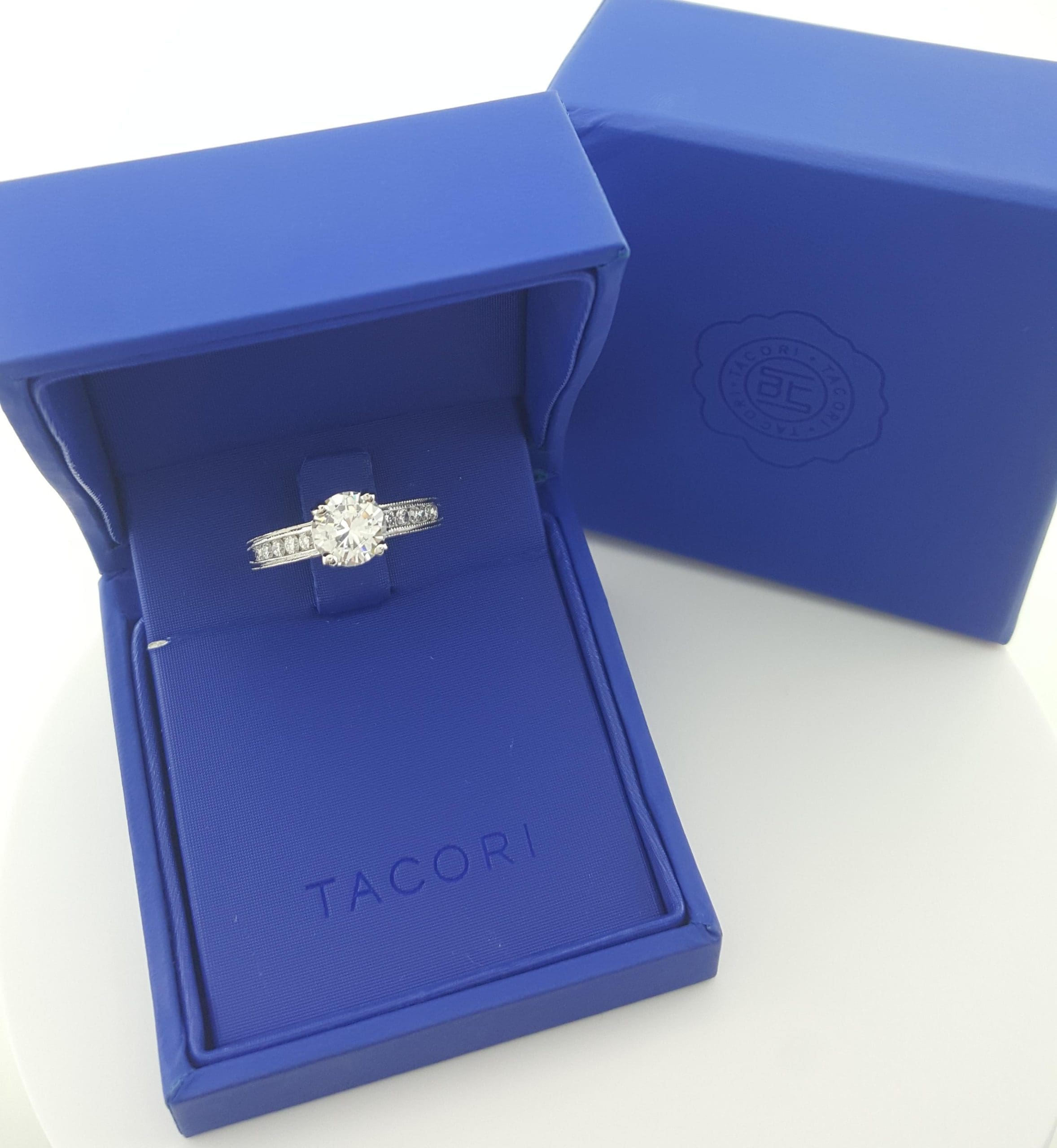 Tacori Semi-Mount Diamond 67201 Engagement Ring 0.33 ct Plat & 18k Gold $5,360