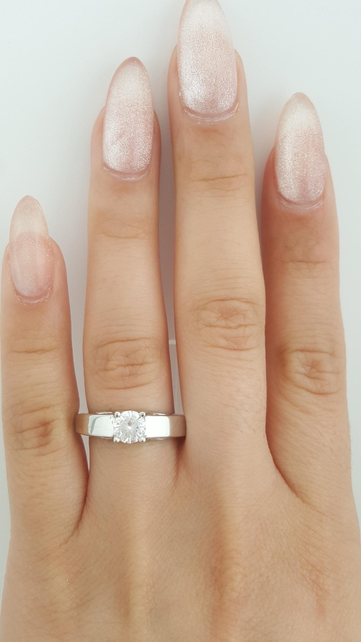 Tacori Semi-Mount 67211 Platinum Diamond Solitaire Engagement Ring 0.11ct $5,740