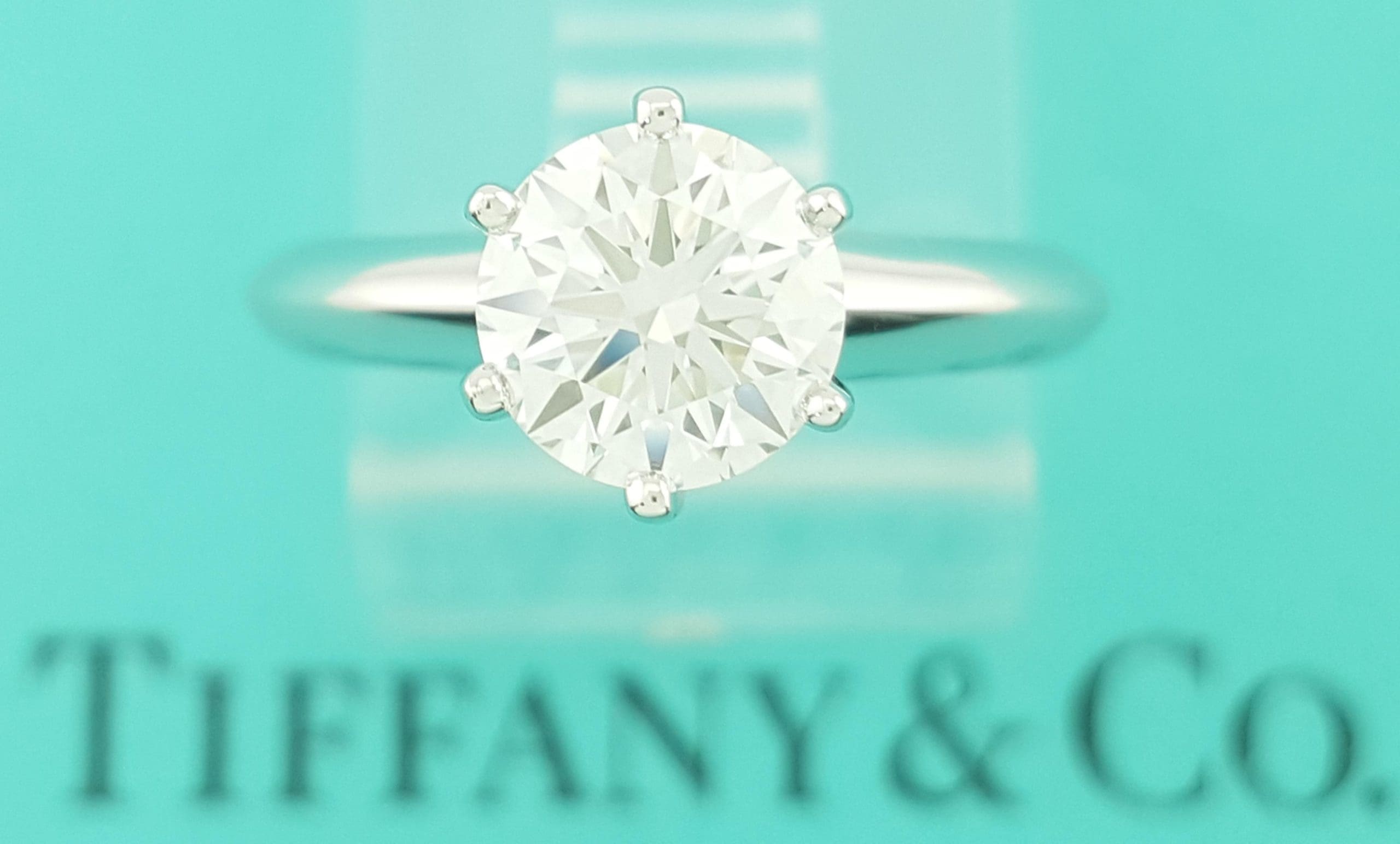 Tiffany & Co Round Diamond Solitaire Platinum Engagement Ring 1.12 ct Rtl $27K