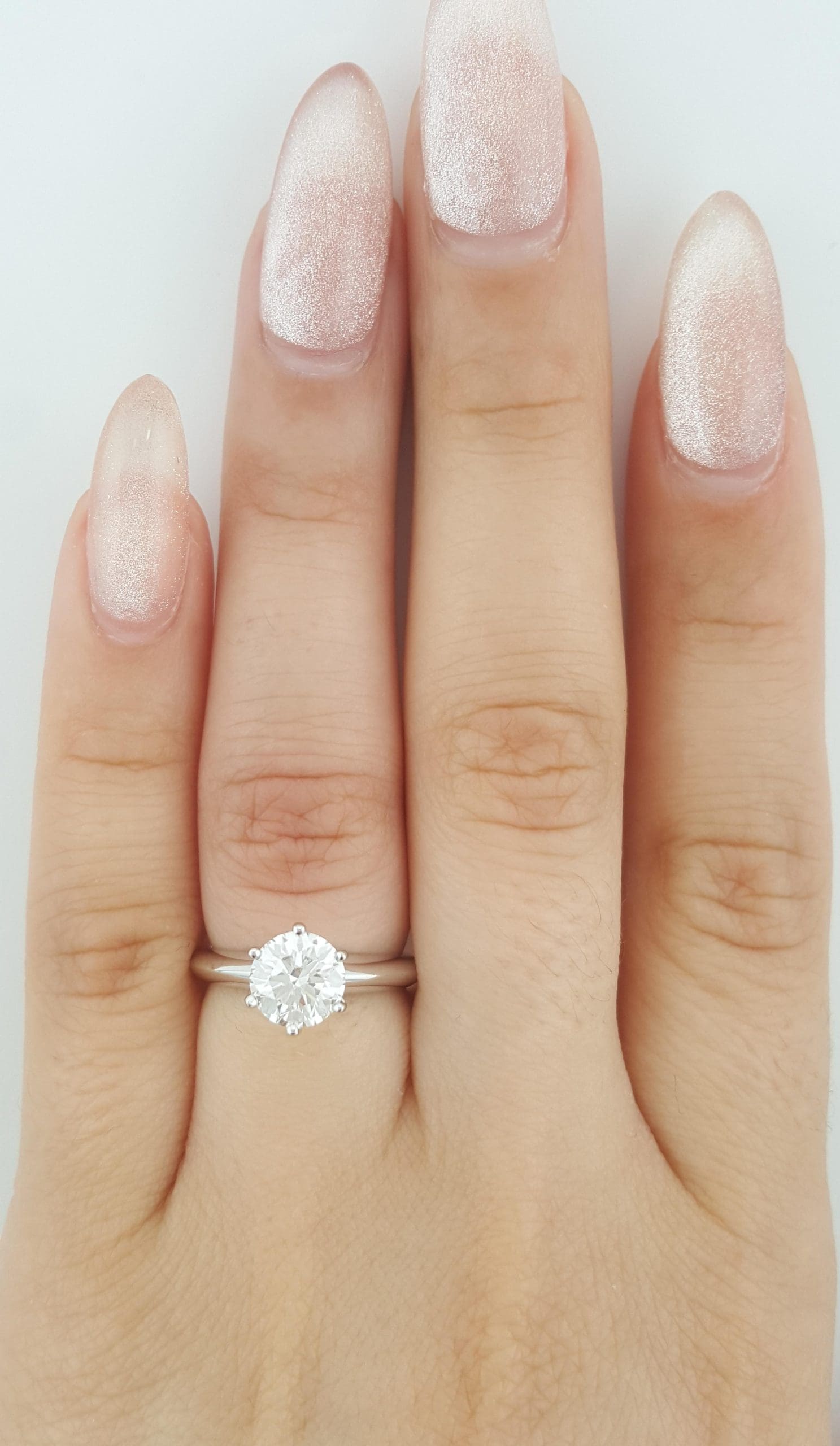Tiffany & Co Round Diamond Solitaire Platinum Engagement Ring 1.12 ct Rtl $27K