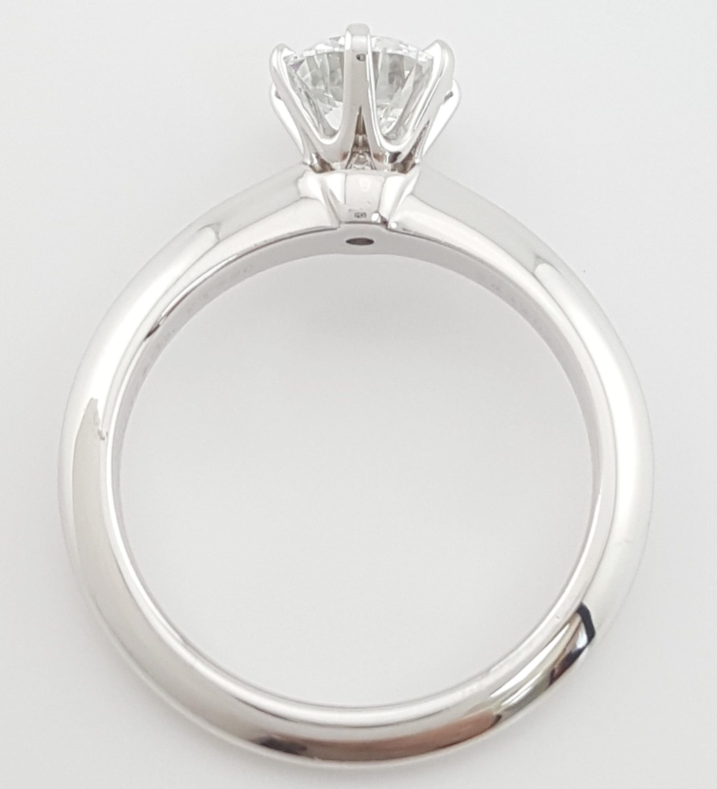 Tiffany & Co Round Diamond Solitaire Platinum Engagement Ring 1.01 ct Rtl $20.5K