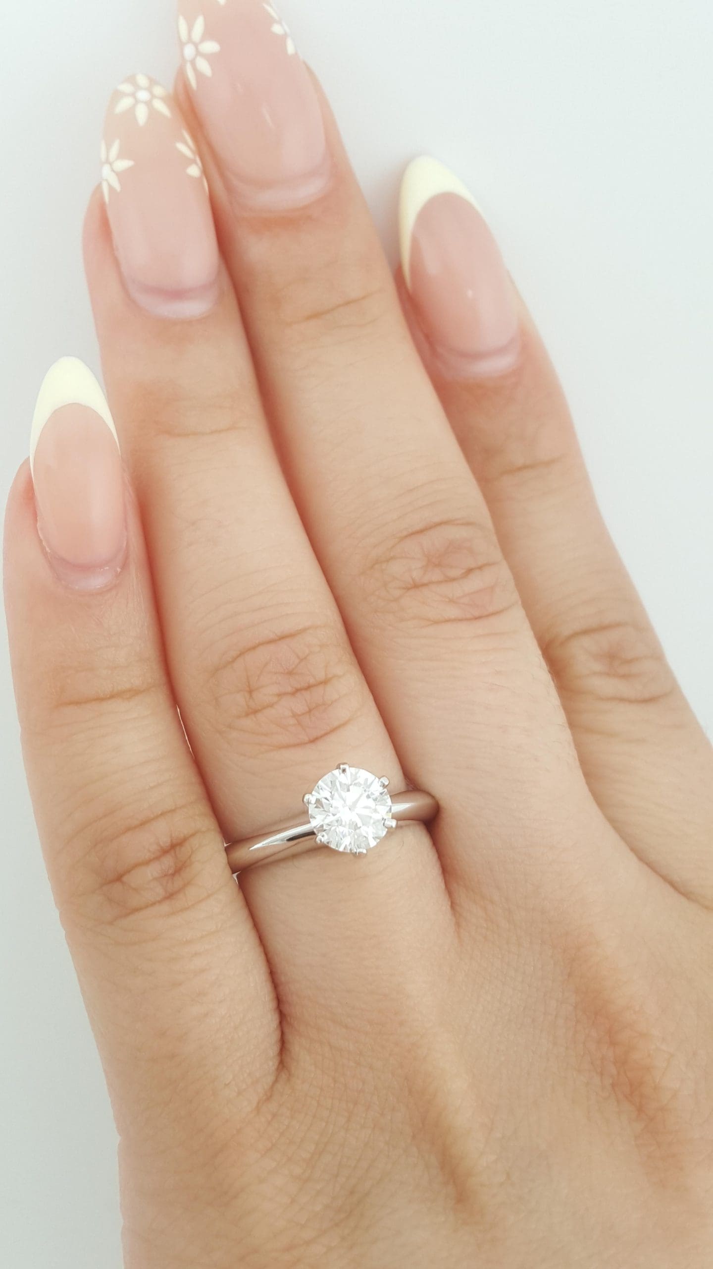 Tiffany & Co Round Diamond Solitaire Platinum Engagement Ring 1.01 ct Rtl $20.5K