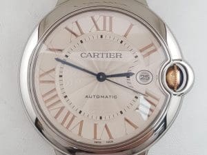 Cartier Ballon Bleu de Cartier 42 mm SS & 18K Rose Gold W/ Box