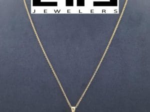 Effy Bouquet Round Diamond Halo Pendant Necklace 14k Yellow Gold 0.47 ct $2,376
