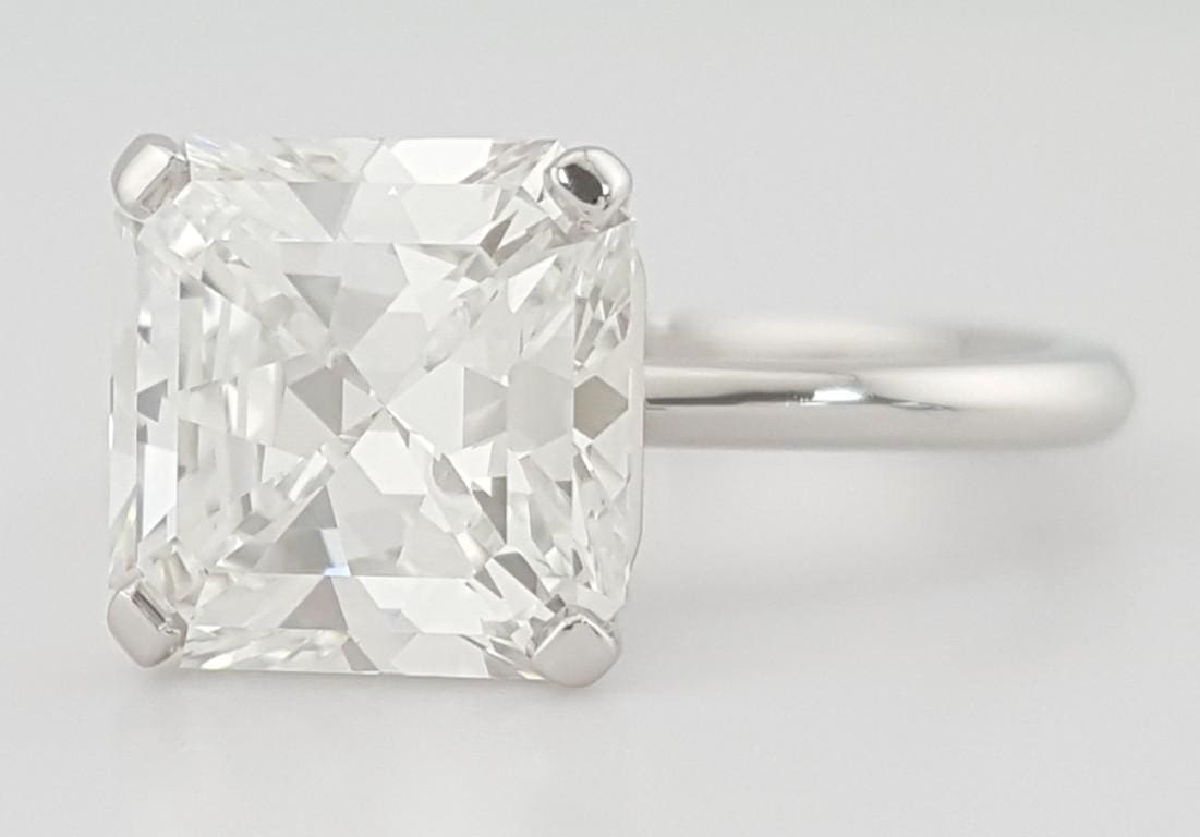 Tiffany & Co Platinum True ® Engagement Ring 3.26 ct Diamond Rtl $157K