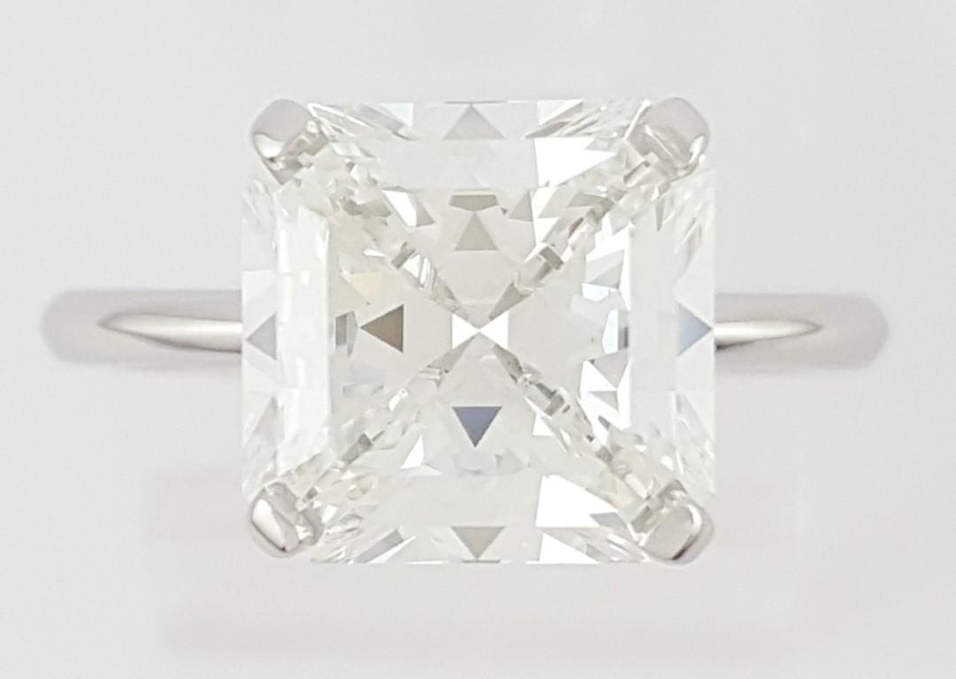 Tiffany & Co Platinum True ® Engagement Ring 3.26 ct Diamond Rtl $157K