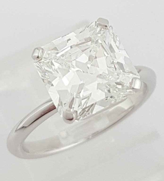 Tiffany & Co Platinum True ® Engagement Ring 3.26 ct Diamond Rtl $157K