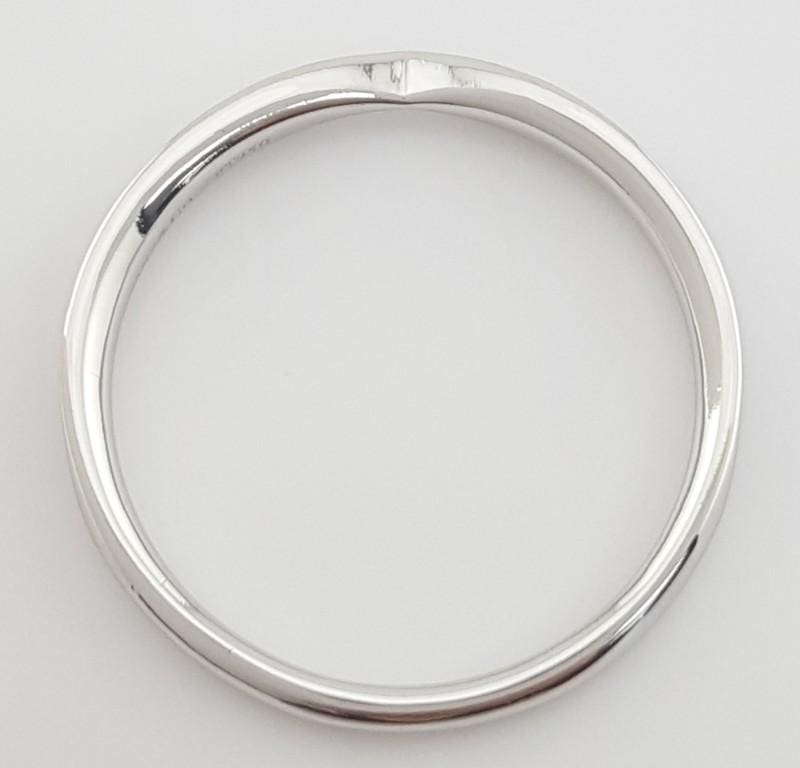 Tiffany & Co Harmony Diamond Wedding Band Platinum 2.5 mm 0.23 ct Retail $3,500