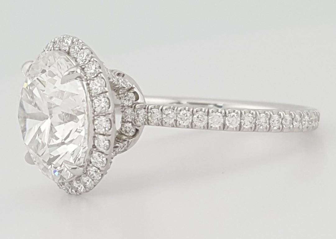 Harry Winston The One Round Brilliant Diamond Engagement Ring 4.61 ct Rtl $330K