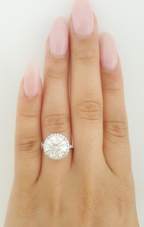 Harry Winston The One Round Brilliant Diamond Engagement Ring 4.61 ct Rtl $330K